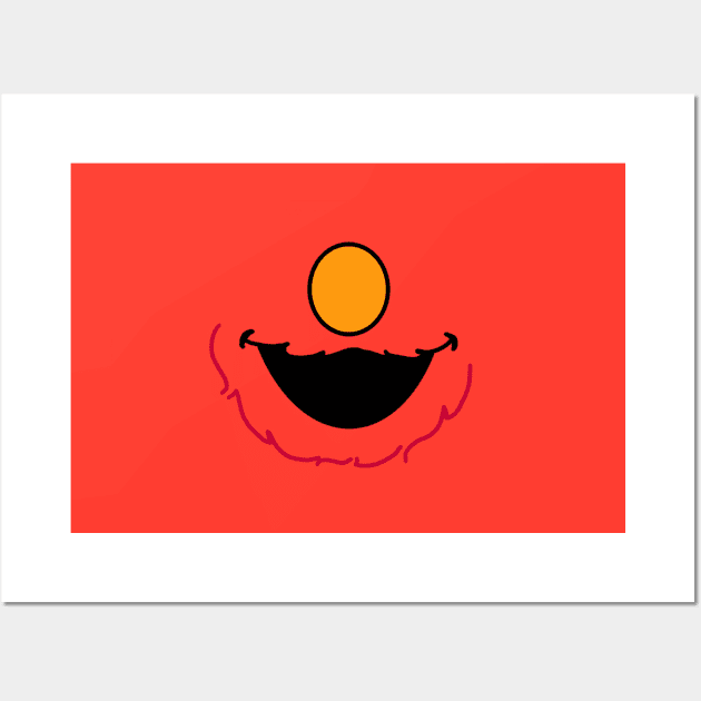 FACEmask Red Friend Wall Art by TeeOurGuest